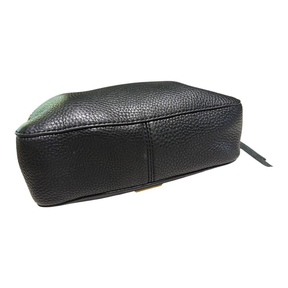 Rebecca Minkoff Darren Black Leather Boho Shoulder Bag - Picture 6 of 16